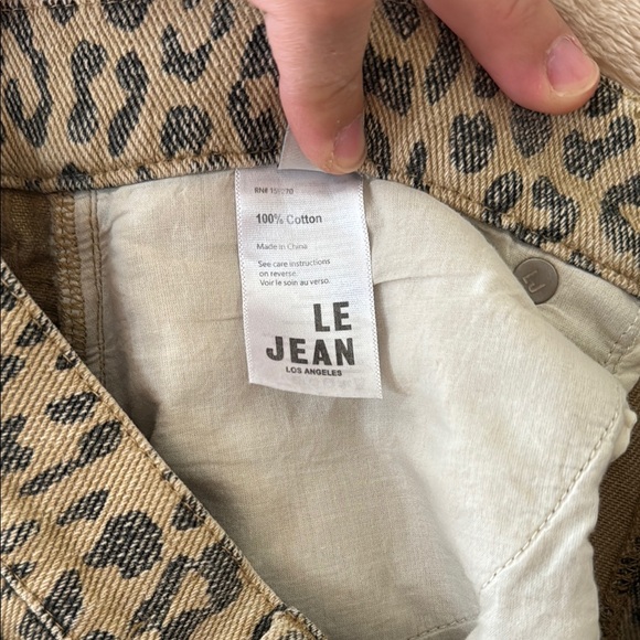 Le Jean Nomad Leopard Ankle Jeans - Picture 10 of 10